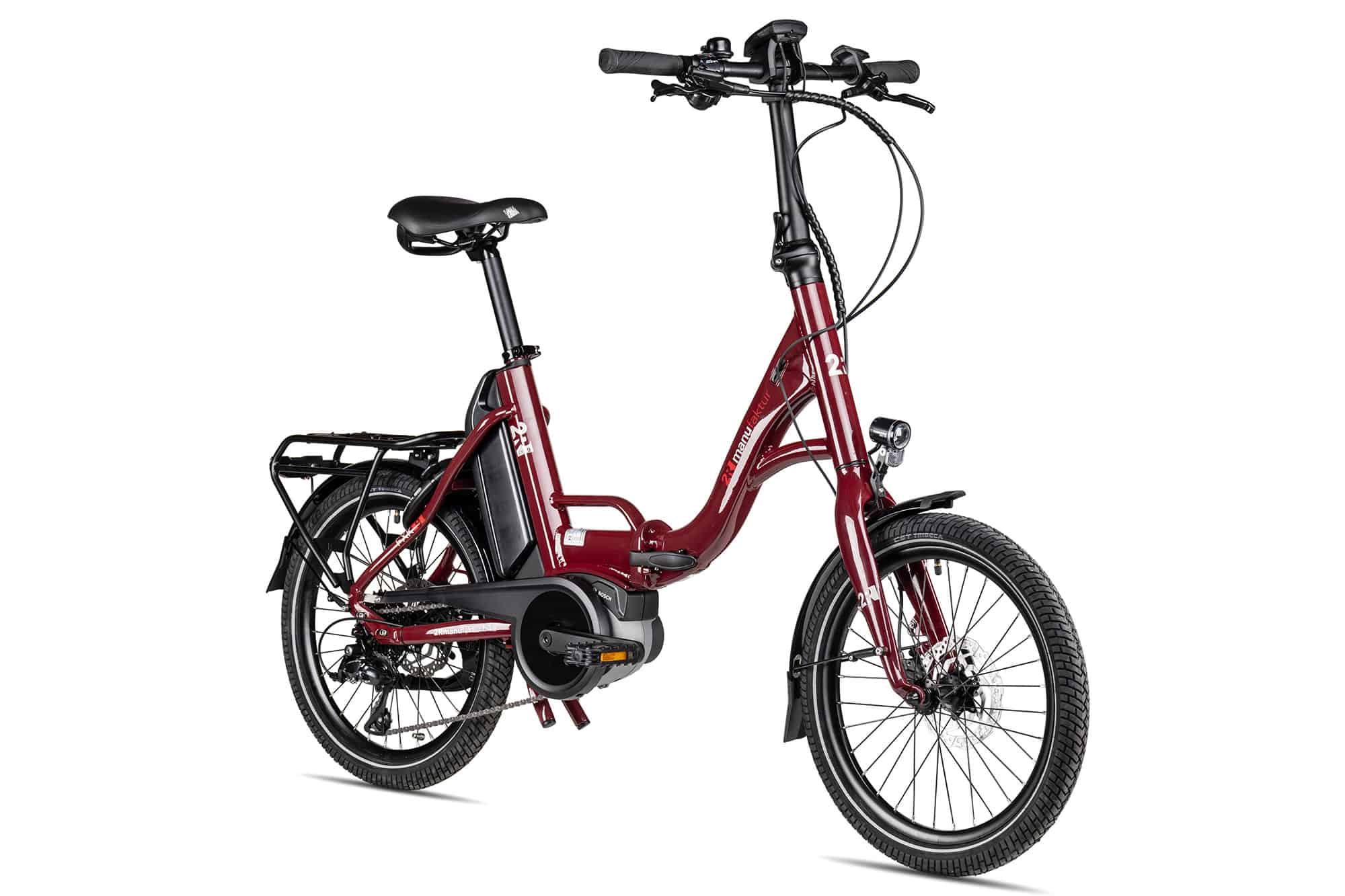 2R Manufaktur FXK9 | wine red | unisize | Falträder – Bild 2