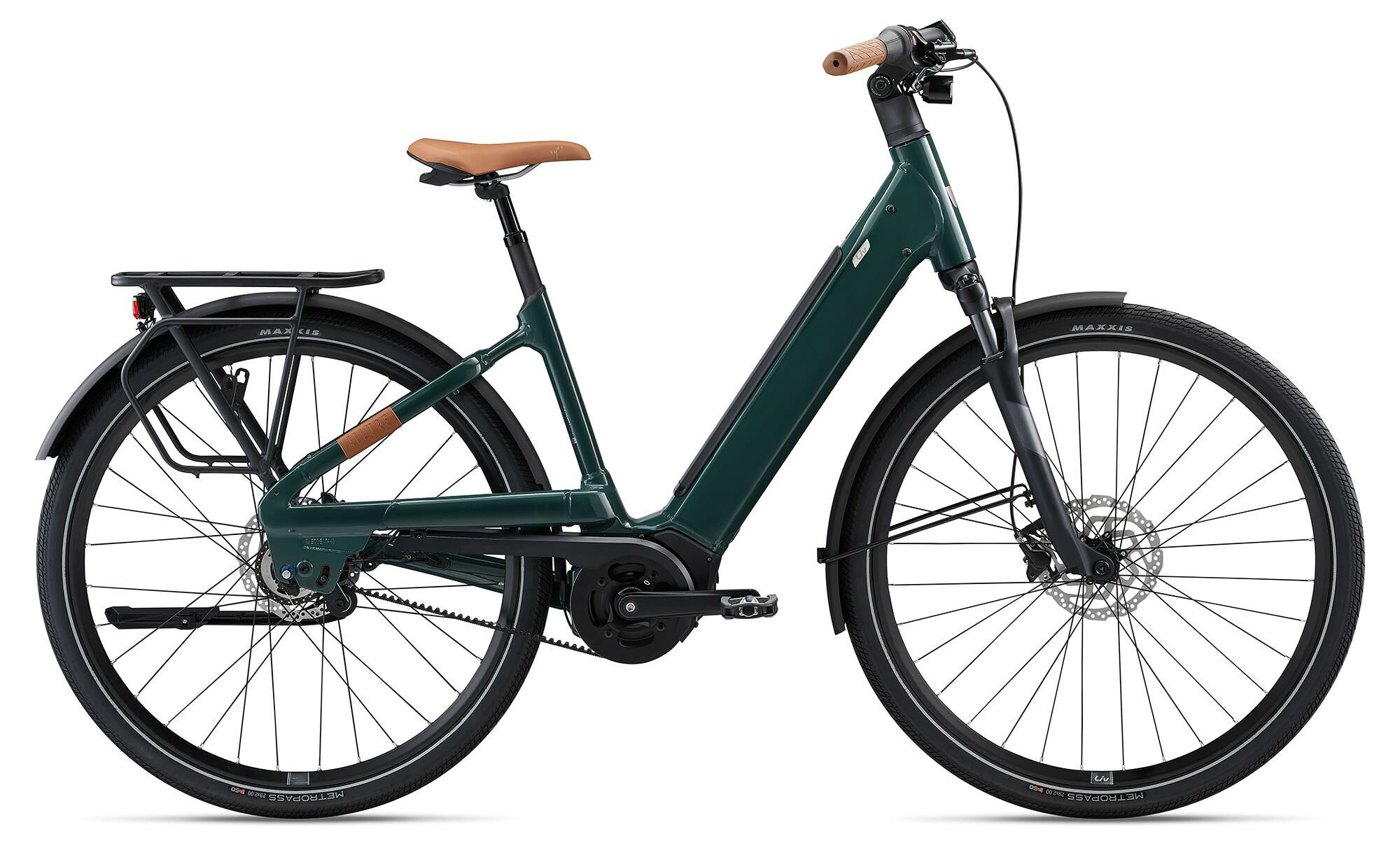 Liv ALLURE E+ 1 Trekking Green 28" 500 Wh Wave