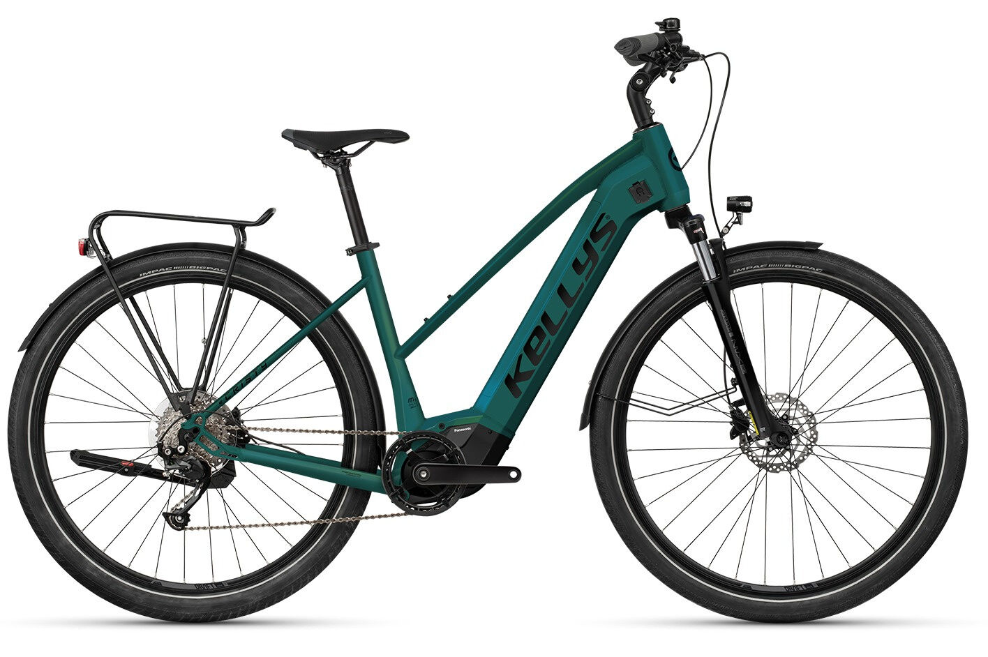 Kellys E-CRISTY 30 P Magic Green 28" 725 Wh Trapez