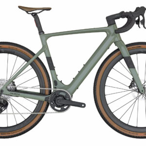 Scott SOLACE GRAVEL eRIDE 20 Undergrowth Green 28" 360 Wh Diamant