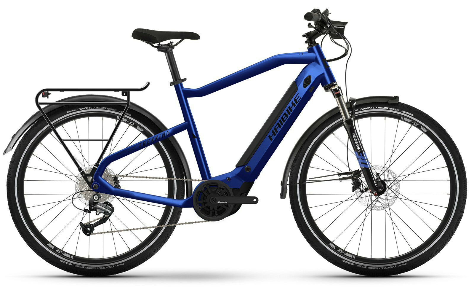 Haibike TREKKING 4 gloss/matte blue black 27;5" 500 Wh Diamant
