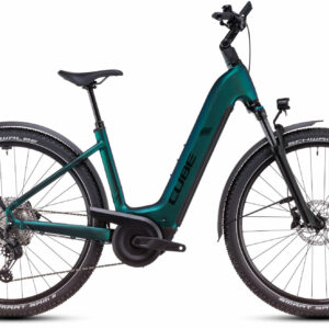 Cube NURIDE HYBRID EXC 800 ALLROAD goblin´n´black 28" 800 Wh Wave