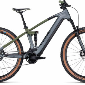 Cube STEREO HYBRID 120 TM 750 flashgrey´n´olive 29" 750 Wh Diamant