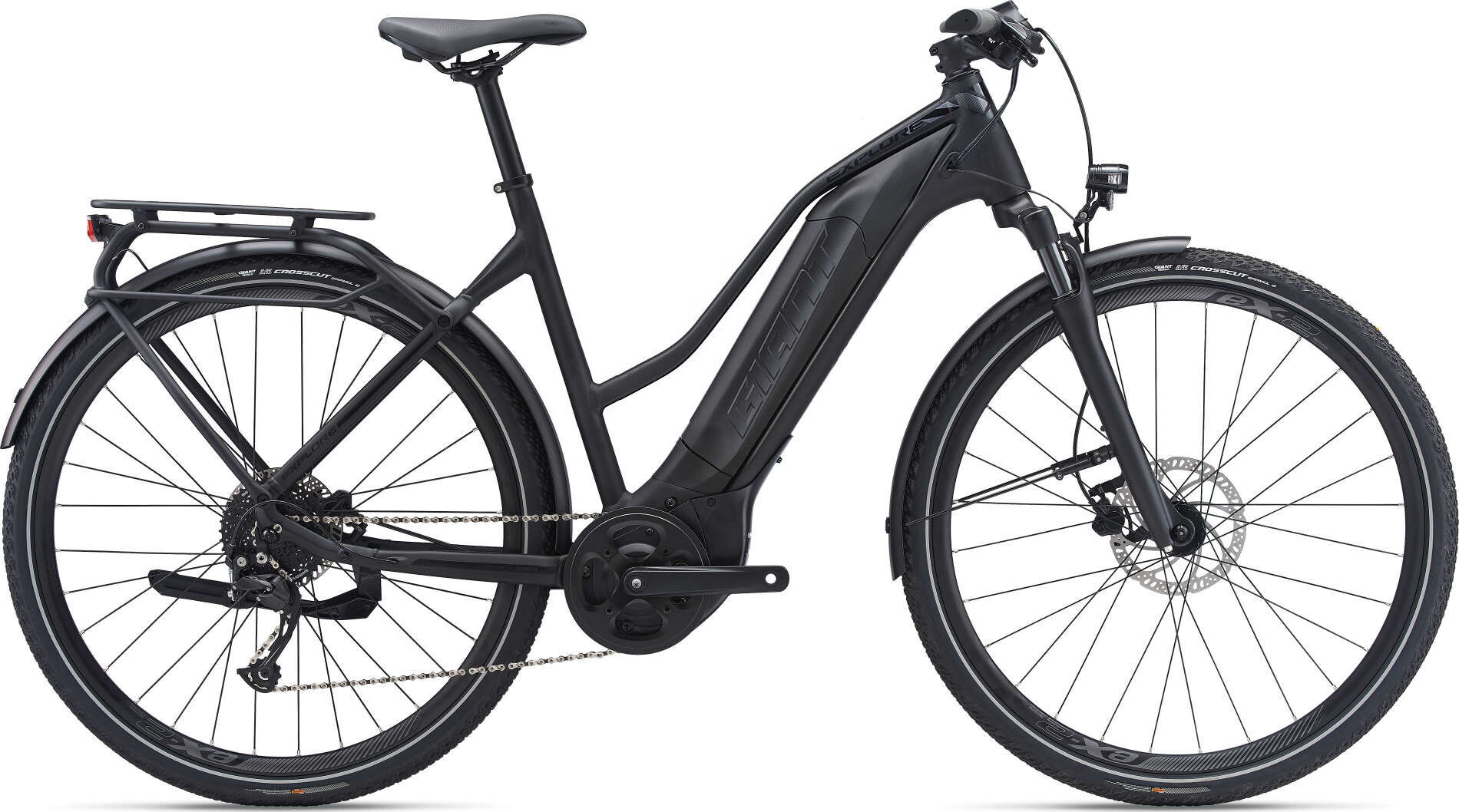 Giant EXPLORE E+ 3 black 28" 500 Wh Trapez