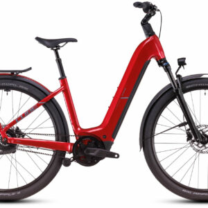 Cube KATHMANDU HYBRID COMFORT PRO 800 electricred´n´red 28" 800 Wh Wave