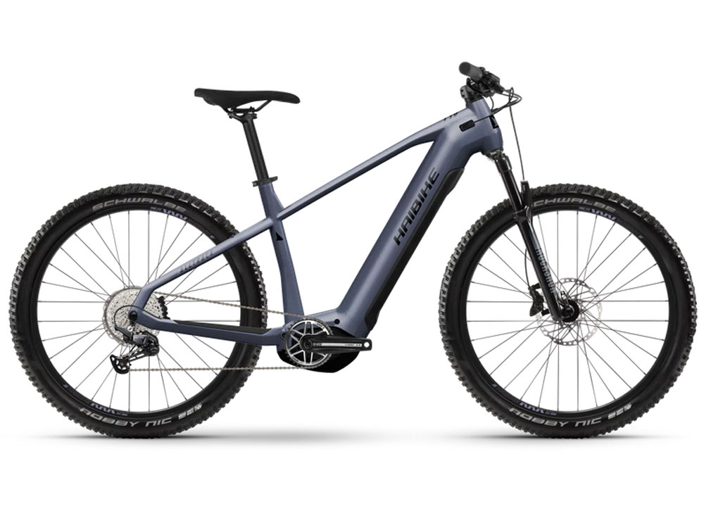 Haibike AllTrack 7 E-Mountainbike (27,5" | 720Wh Yamaha PW-X3 | lavender / schwarz) Größe: 40 cm