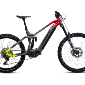 Haibike Nduro 7 | E-MTB Fully | 29/27,5" | 720Wh Yamaha PW-X3 | grau / rot / gelb Größe: 44 cm