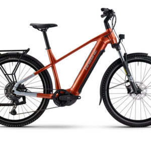 Haibike Trekking 4 High | Trekking E-Bike | 27,5" | 720Wh Yamaha PW-S2 | orange / silber Größe: 50 cm