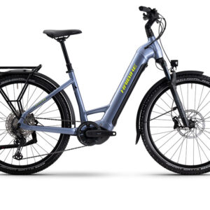Haibike Trekking 7.5 Low | Trekking E-Bike | 27,5" | 720Wh Yamaha PW-X3 | blau / gelb Größe: 50 cm