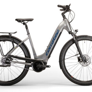 Corratec E-POWER TREKKING 28 SE 3.0 CX7 12S WAVE Grau/Dunkelblau 28" 750 Wh Wave