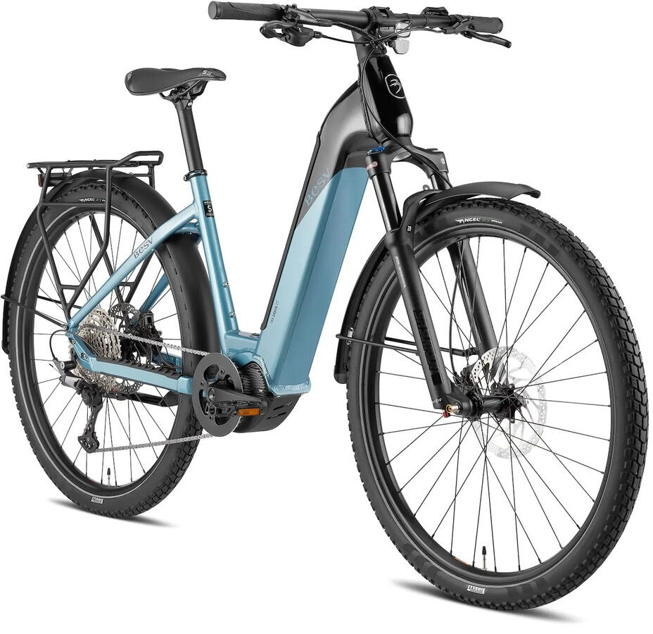 BESV TRX URBAN 1.1 LS metallic blue with night black 29" 720 Wh Wave
