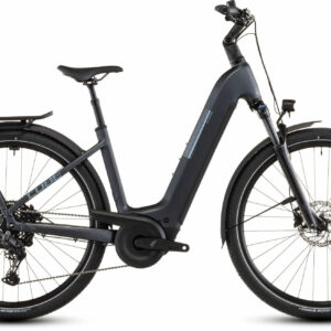 Cube KATHMANDU HYBRID ONE 800 metallicgrey´n´grey 28" 800 Wh Wave