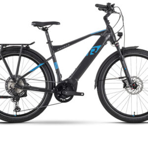 Raymon TourRay E 8.0 High | Trekking E-Bike | 27,5" | 630Wh Yamaha PW-X3 | black / new blue / grey matt Größe: 60 cm