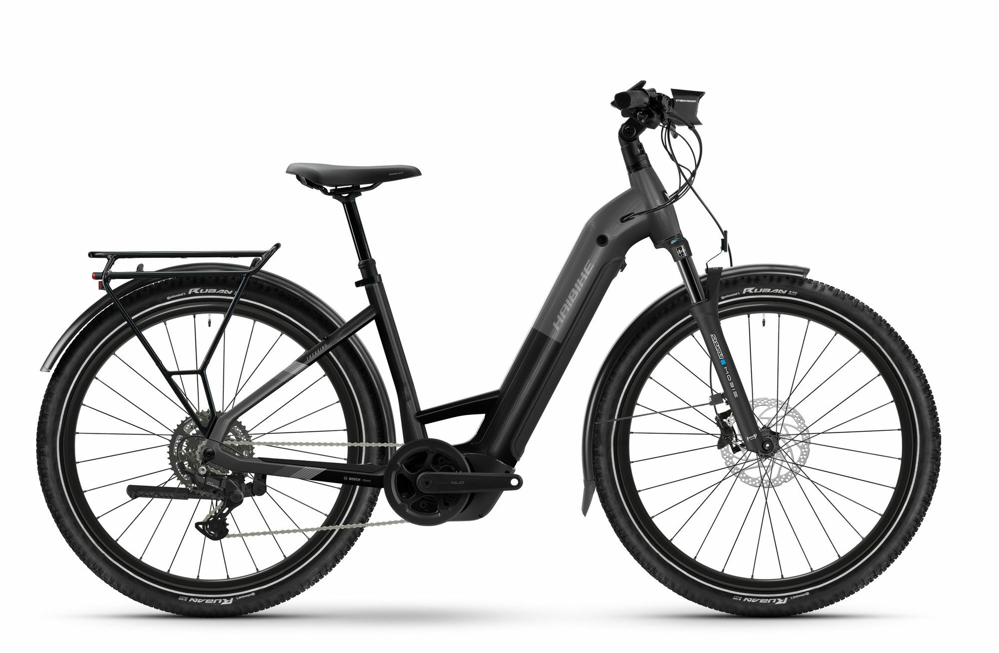 Haibike TREKKING 6.5 stardust/titan glänzend 27;5" 600 Wh Wave