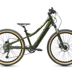 S'COOL e-troX race Olive/Beige 24" 252 Wh Diamant