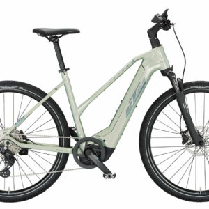 KTM MACINA CROSS 720 dew silver (grey+blue) 28" 750 Wh Trapez