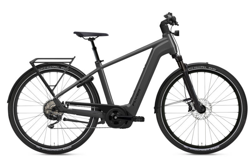 Flyer GOTOUR 7.10 Cold Anthracite Gloss 28" 750 Wh Diamant