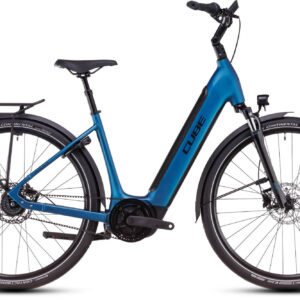 Cube SUPREME HYBRID DELUXE ONE 625 electricblue´n´black 28" 625 Wh Wave