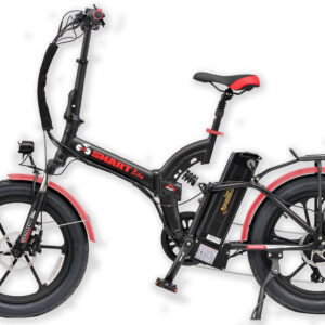 SMARTbike SHARK 3.0 schwarz-rot 20" 690 Wh Faltrahmen