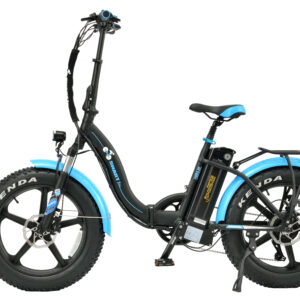 SMARTbike NEXUS 4.0 schwarz-blau 20" 690 Wh Wave