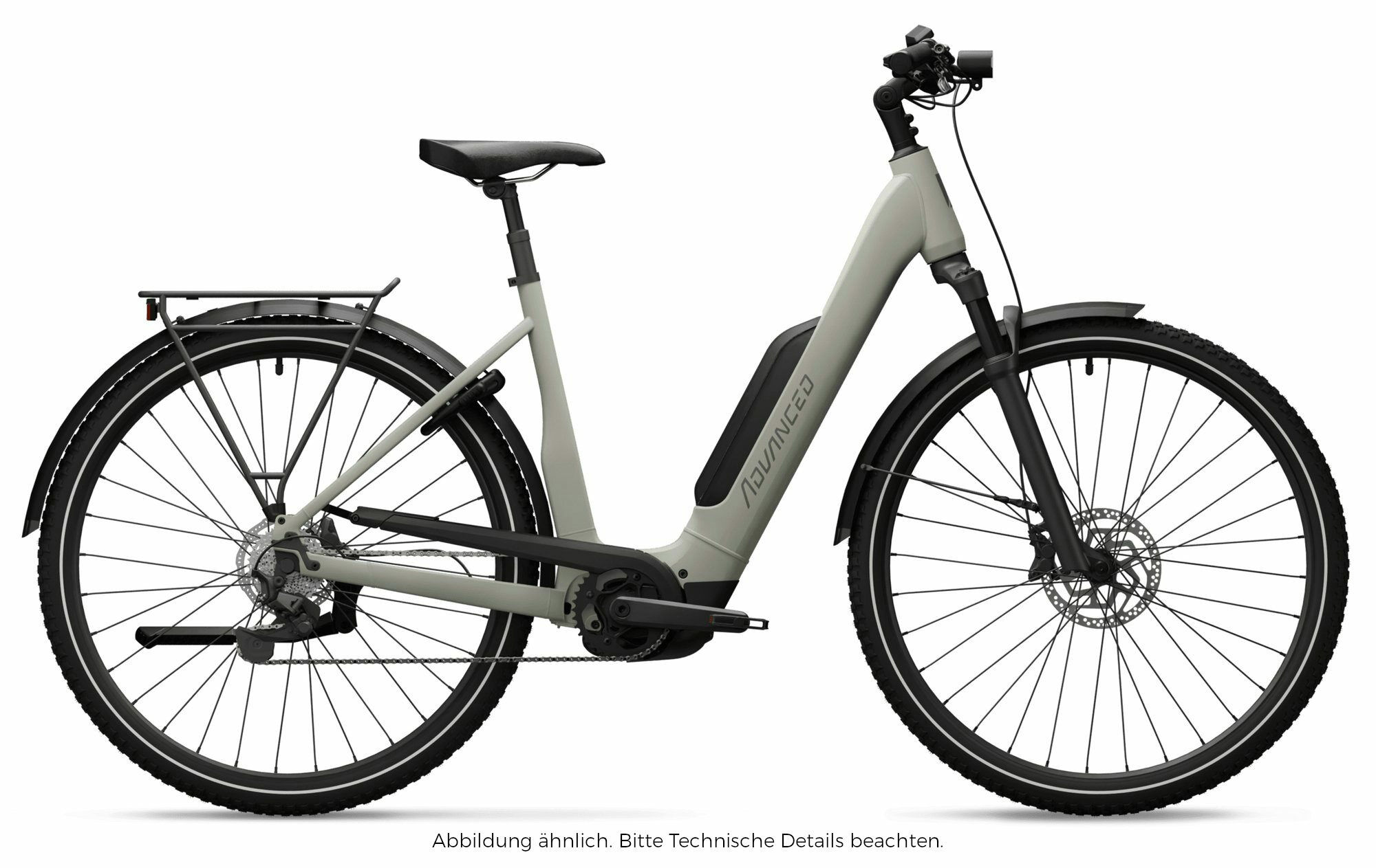 Advanced TREKKING PLUS WAVE 10 natural grey 28" 545 Wh Wave