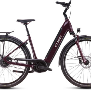 Cube SUPREME HYBRID DELUXE PRO 625 amarone´n´grey 28" 625 Wh Wave