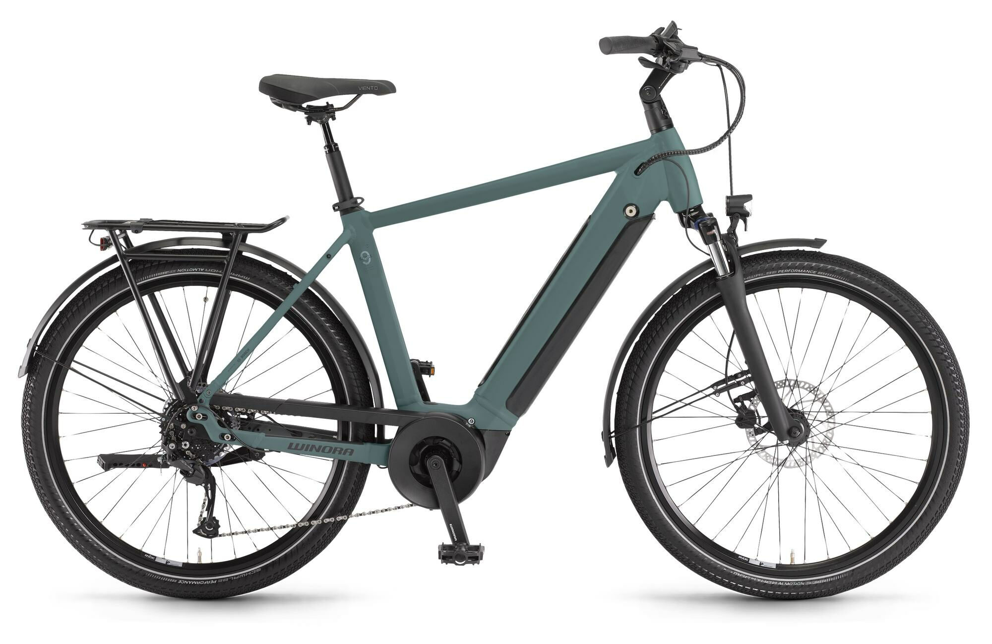 Winora SINUS 9 darkslategrey matt 27;5" 625 Wh Diamant