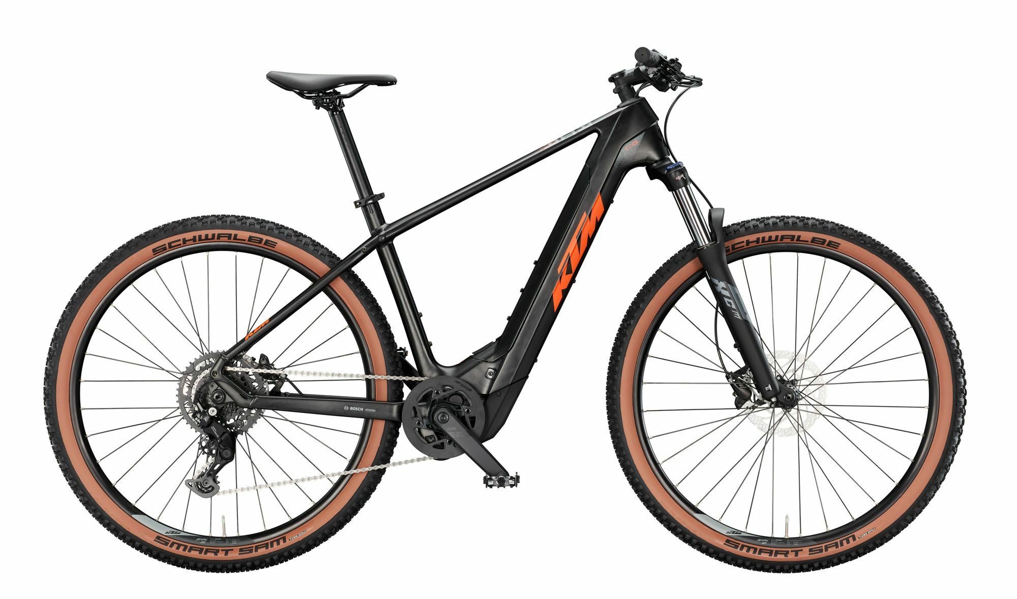KTM MACINA TEAM 893 diamond black matt (grey+orange) 29" 800 Wh Diamant