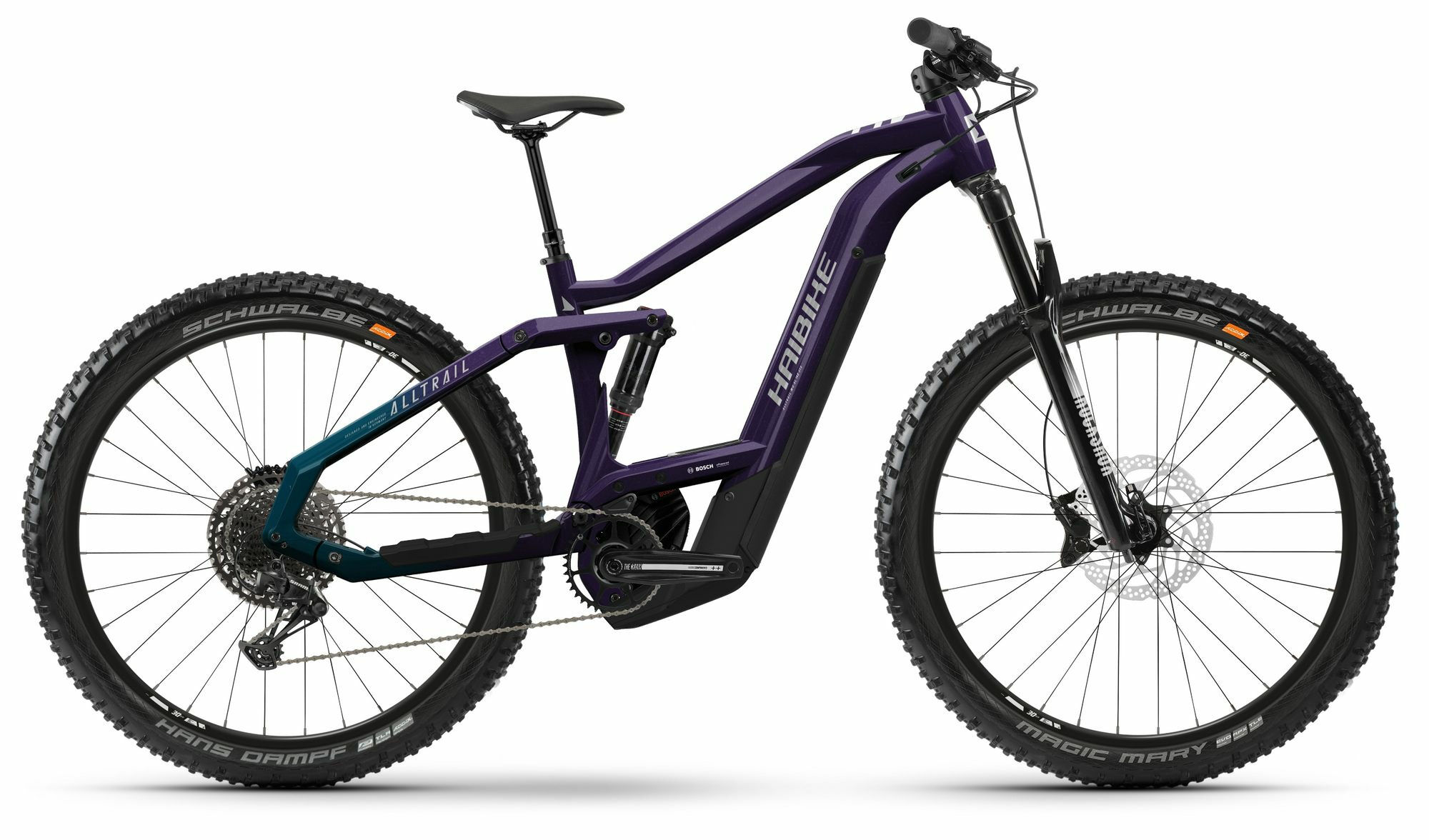 Haibike ALLTRAIL 8 29 gloss fade purple chrome 29" 625 Wh Diamant