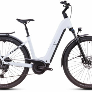 Cube KATHMANDU HYBRID ONE 600 polarwhite´n´black 28" 600 Wh Wave