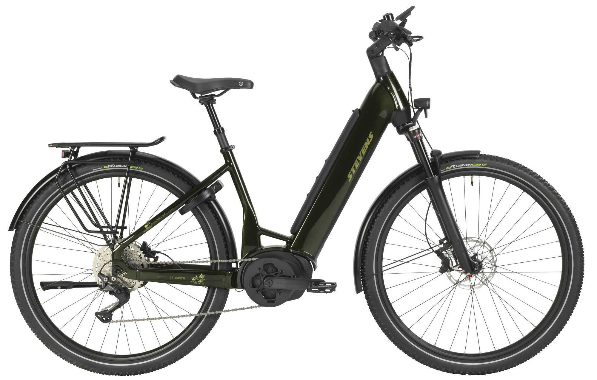 Stevens E-UNIVERSE 6.5.1 FEQ Deep Green 28" 500 Wh Wave