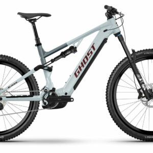Ghost E-ASX ADVANCED snow blue/shadow gray - glossy 29"/27;5" 800 Wh Diamant