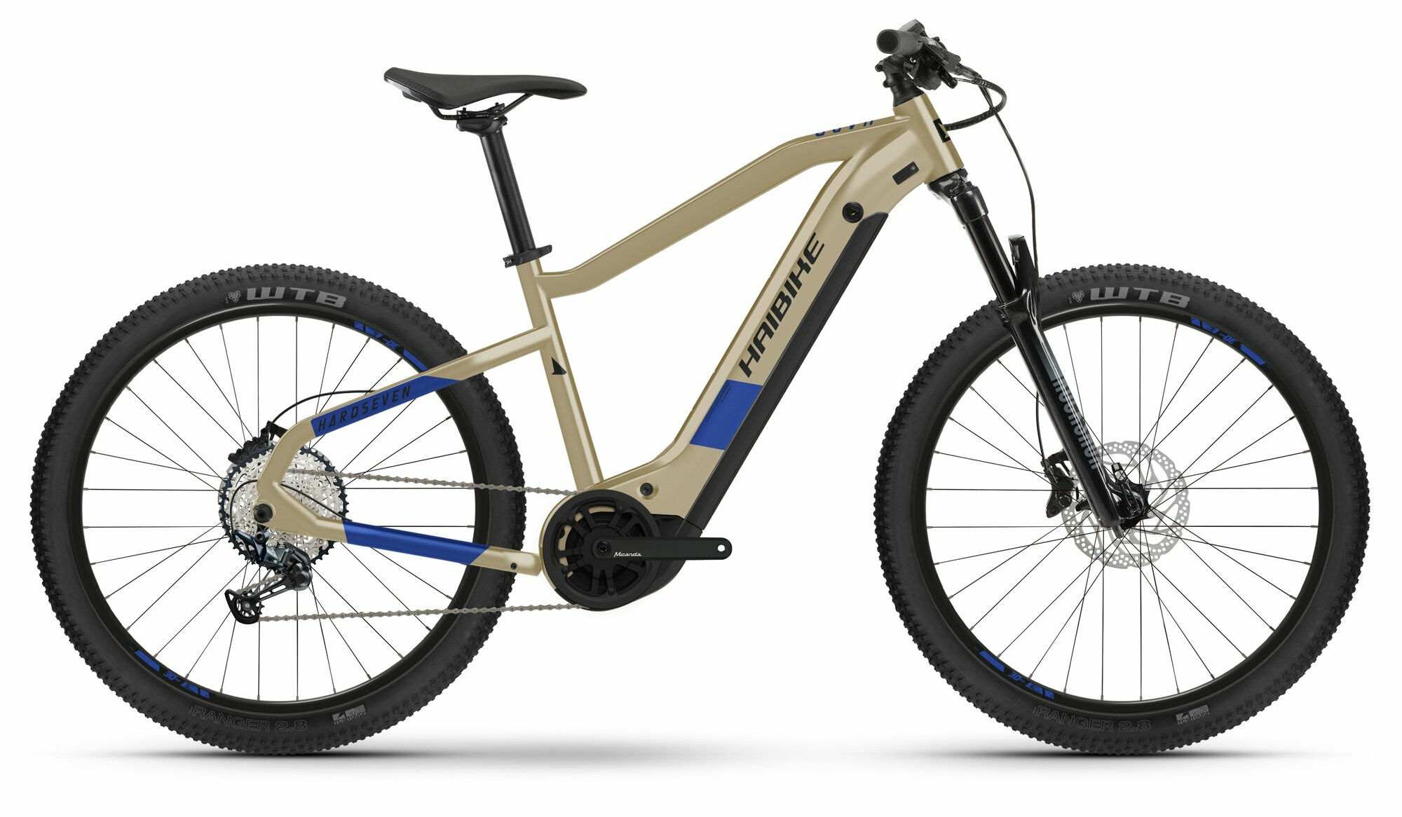 Haibike HARDSEVEN 7 coffee/blue 27;5" 630 Wh Diamant