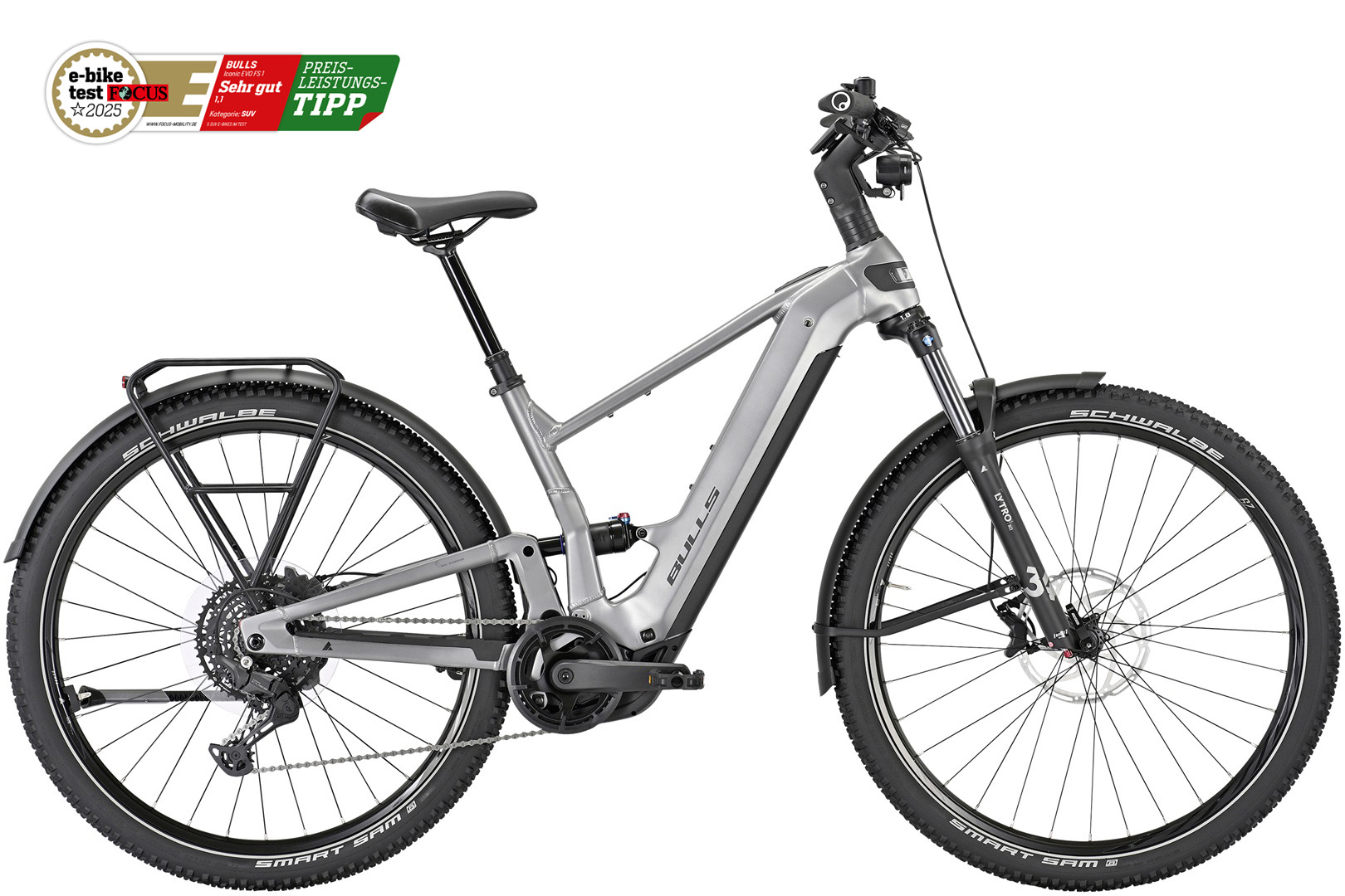 Bulls Iconic EVO FS1 800 Wh Herren silber 2026