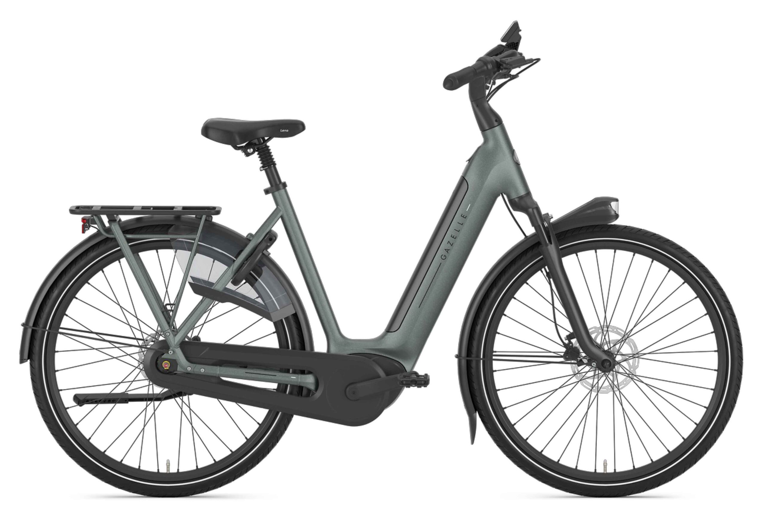 Gazelle Arroyo C8+ Elite 600 Wh Damen grün 2026
