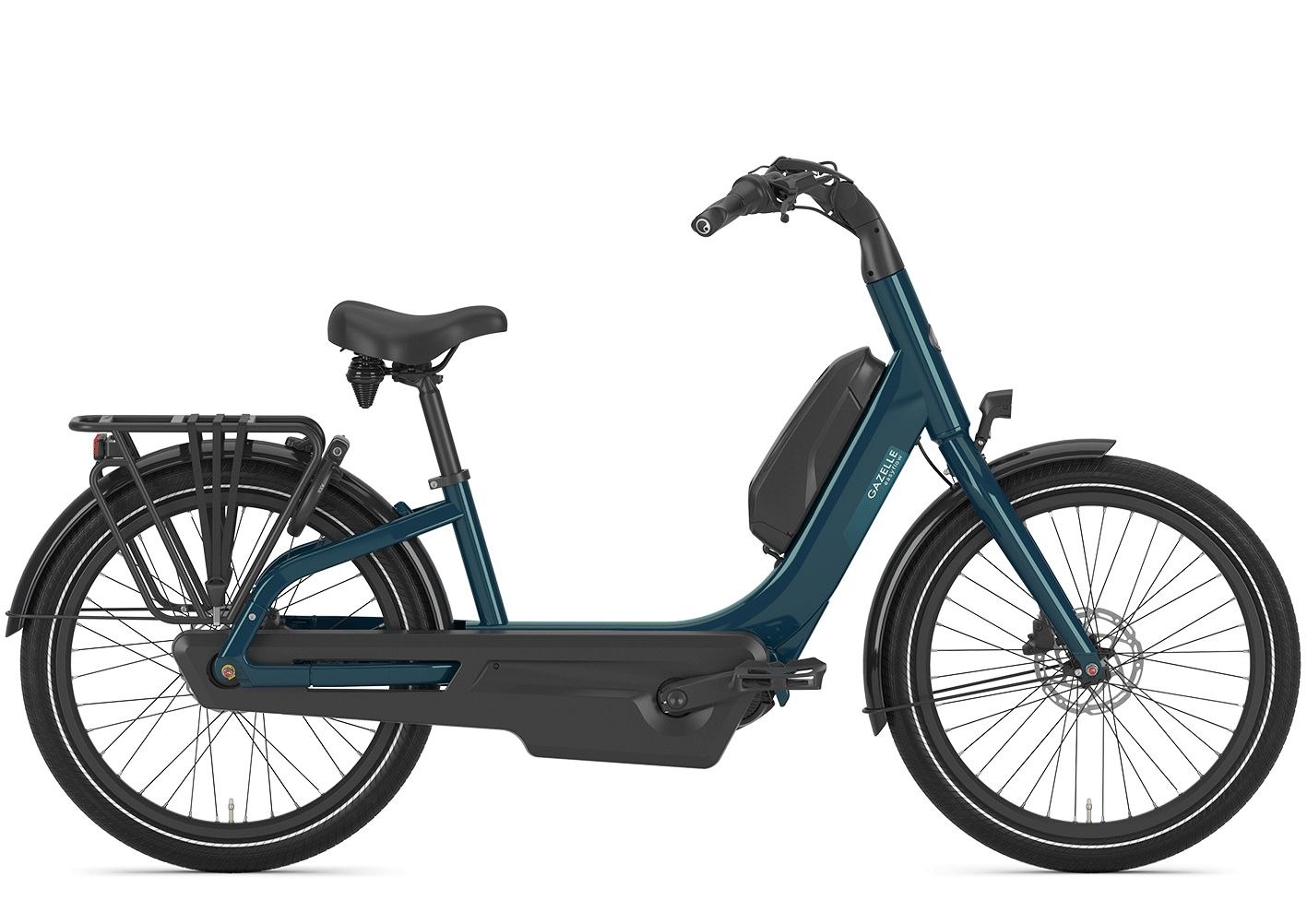 Gazelle Easyflow C7 FL 504 Wh Damen grün 2025