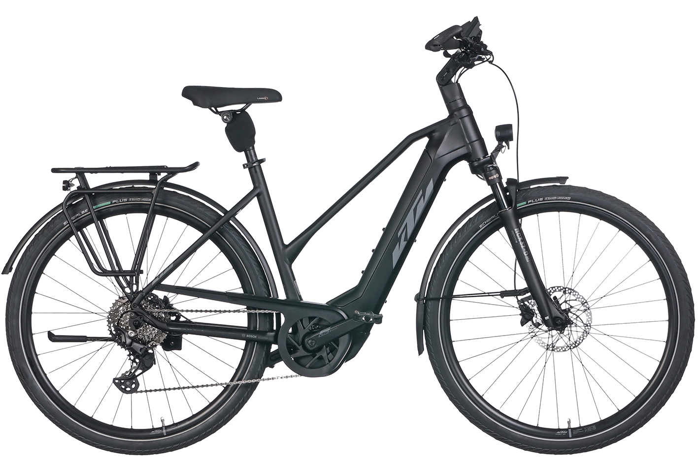 KTM Cento 10 Plus 750 Wh Damen Trapez schwarz 2024