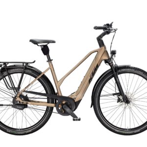 KTM Macina City 810 Belt 800 Wh Damen Trapez braun 2025