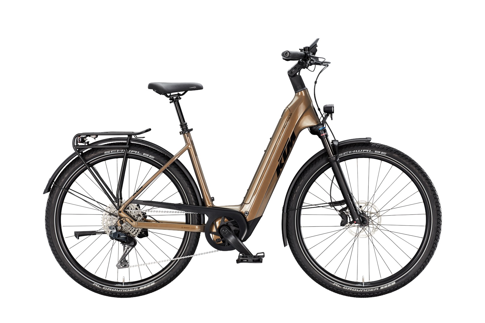 KTM Macina Gran 810 Di2 800 Wh Damen braun 2025