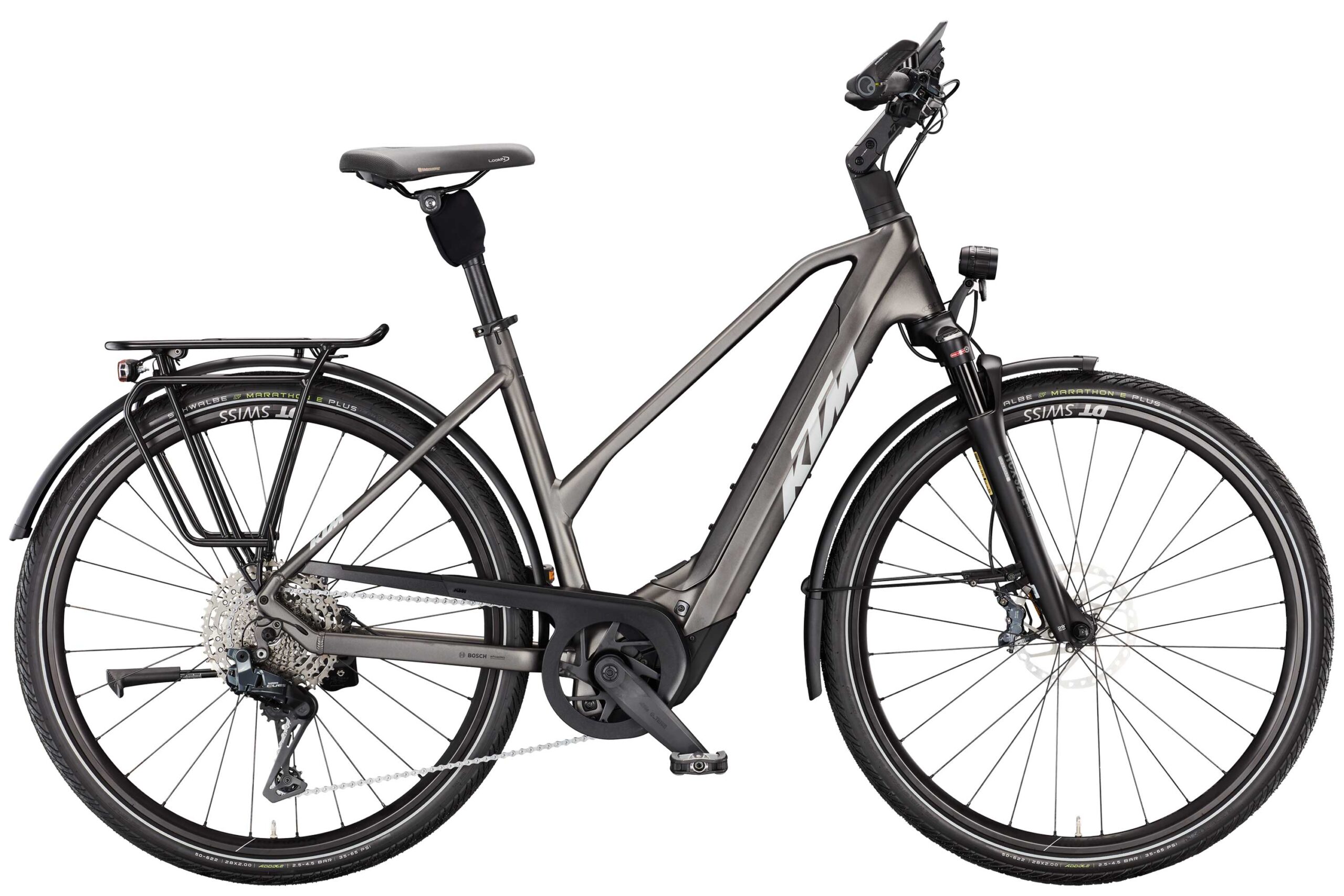 KTM Macina Style 810 Di2 800 Wh Damen Trapez grau 2026