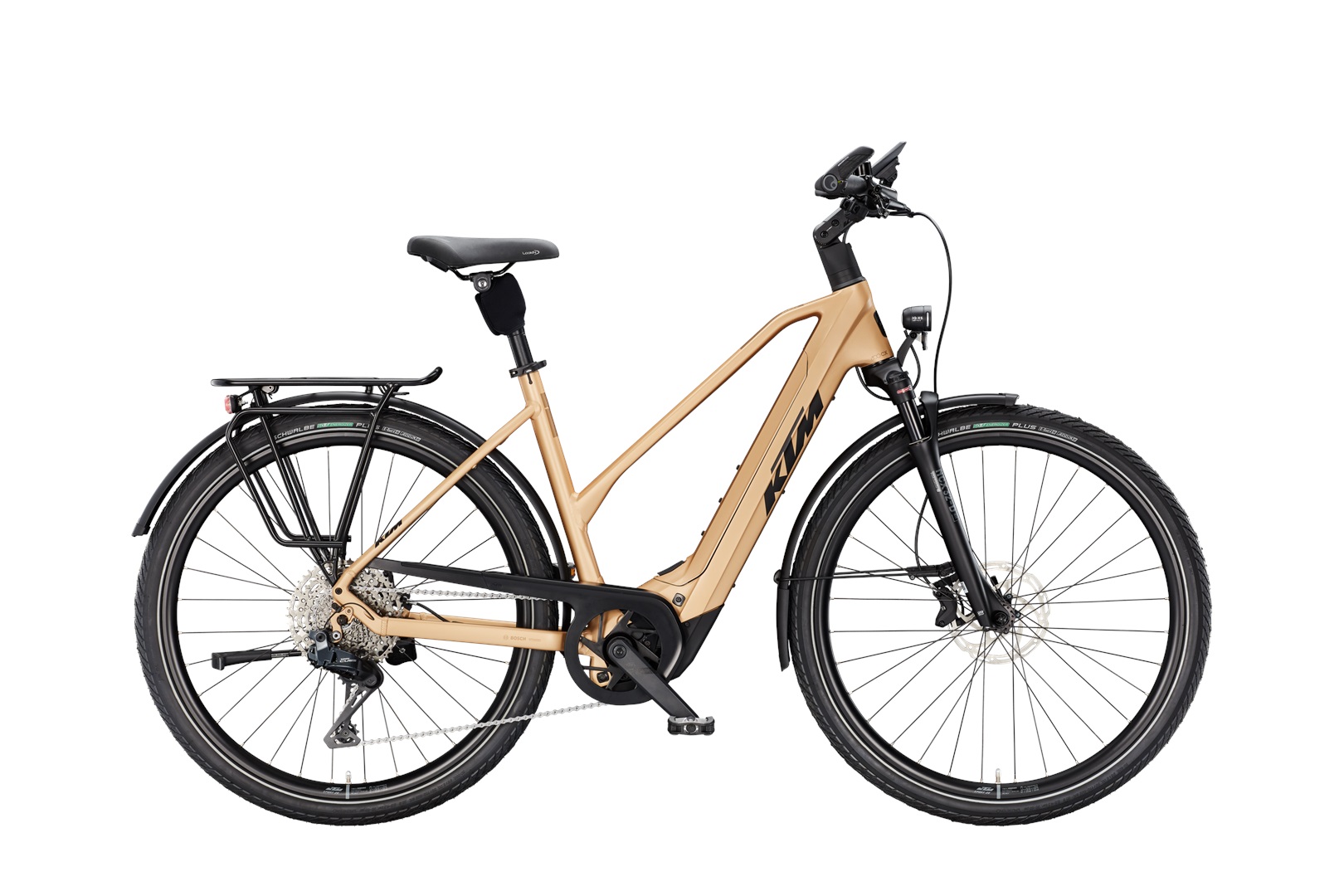 KTM Macina Style 820 Di2 800Wh Damen Trapez gold 2025