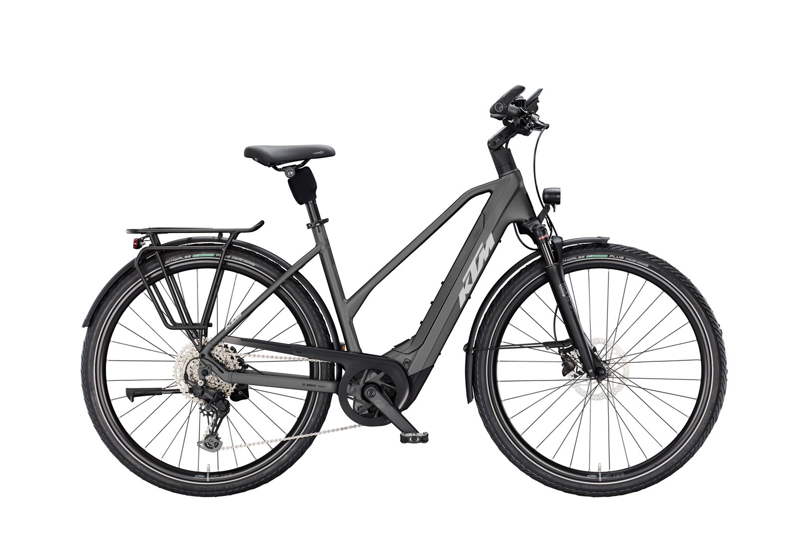 KTM Cento 10 Plus 800 Wh Damen Trapez grau 2025