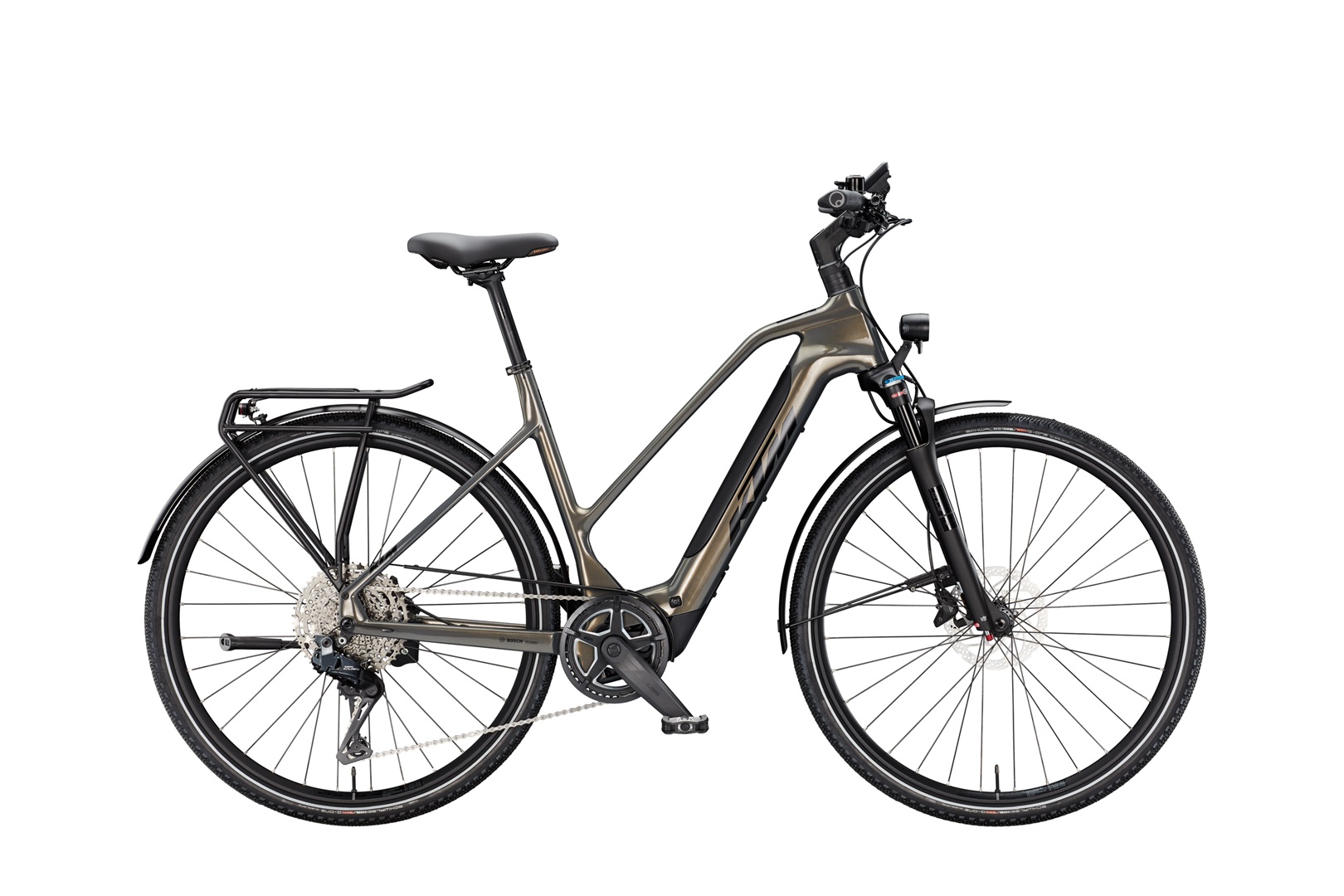 KTM Power Sport SX Plus 400 Wh Damen Trapez braun 2025