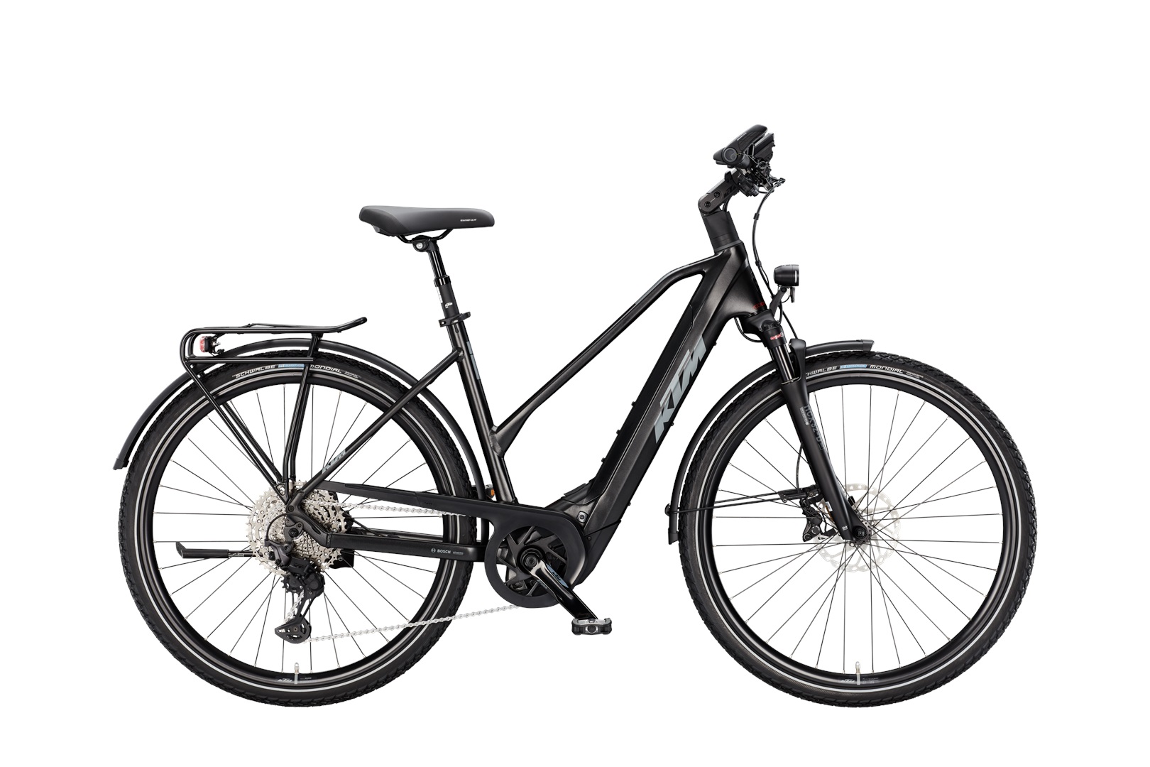 KTM Macina Tour CX 820 800 Wh Damen Trapez schwarz 2025