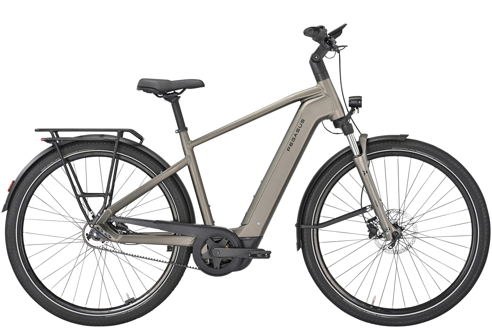 Pegasus Premio EVO 5F Belt 800 Wh Herren braun 2026