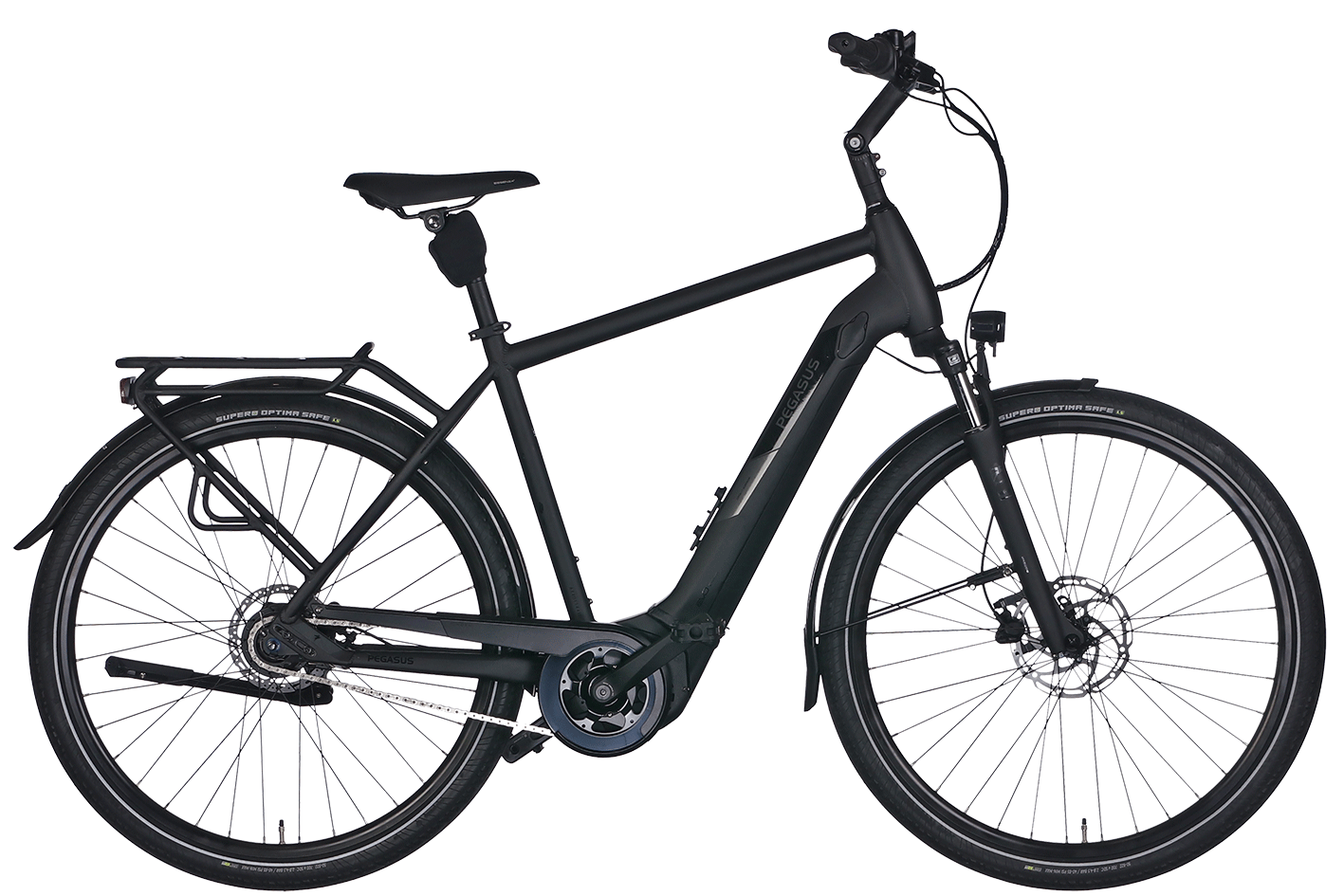 Pegasus Solero Evo 8R Limited 625 Wh Herren schwarz 2024