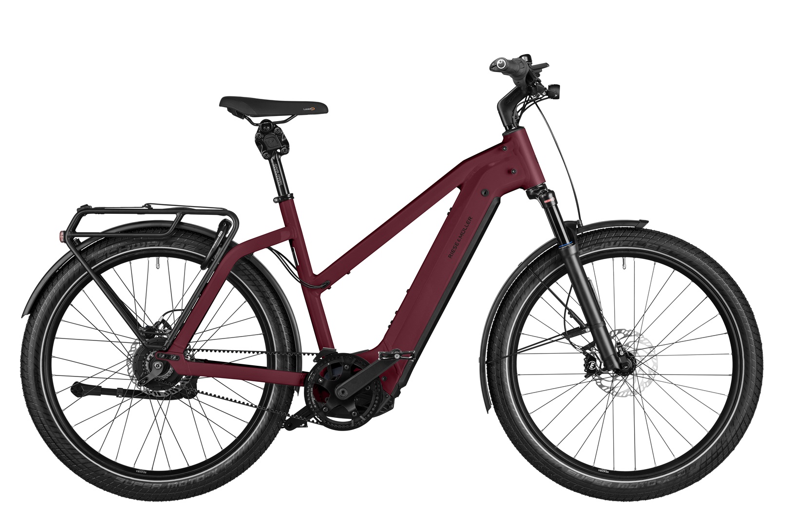 Riese & Müller Charger4 GT vario 750 Wh Mixte rot