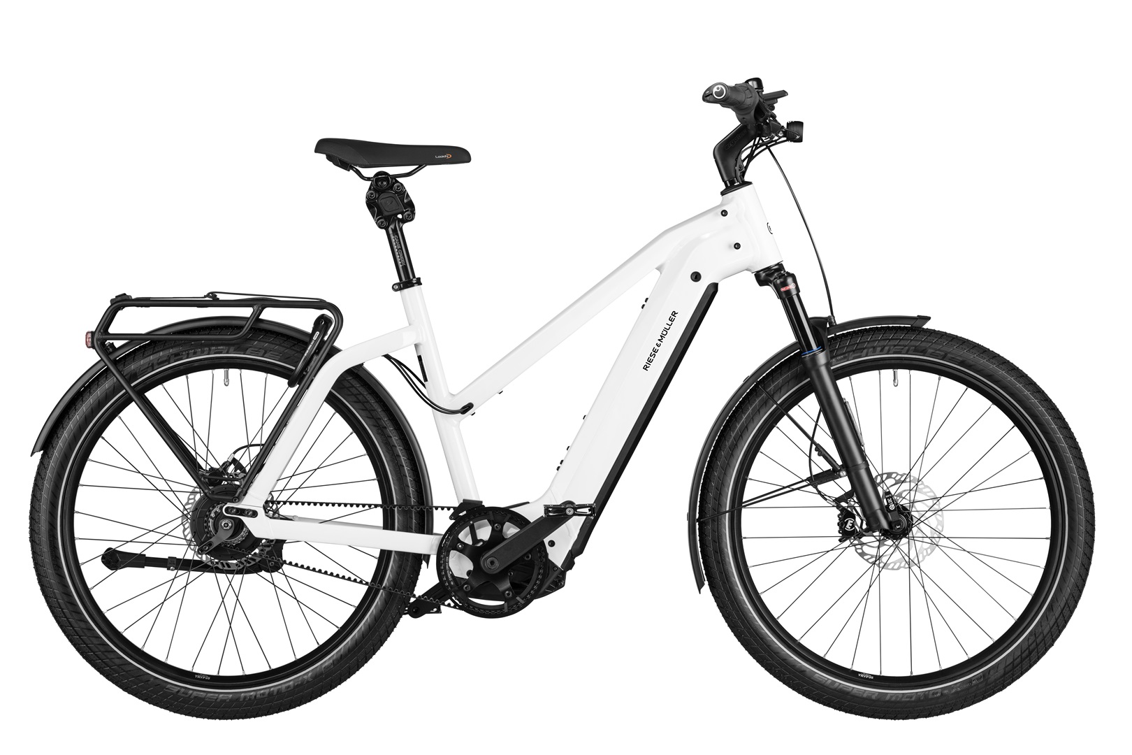 Riese & Müller Charger4 GT vario 750 Wh Mixte weiß