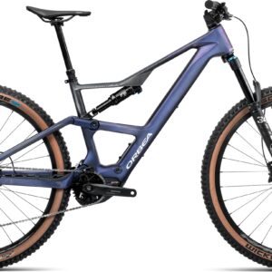 Orbea Rise SL M20 630Wh - 2025 - Tanzanite Carbon View - Carbon Raw (Matt) | XL