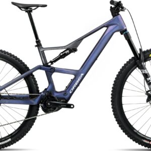Orbea Rise LT M20 630Wh - Tanzanite Carbon View - Carbon Raw (Matt) | L